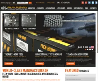 Brushresearch.com(BRM Flex) Screenshot