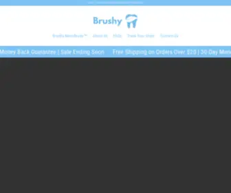 Brushy.co(Ultra Fine & Very Soft Toothbrush w/ 12) Screenshot