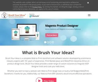 Brushyourideas.com(Enterprise Web) Screenshot