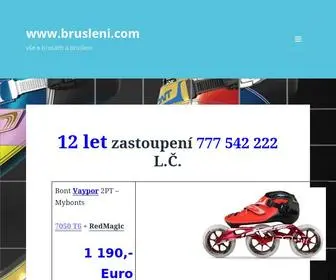 Brusleni.com(Vše) Screenshot