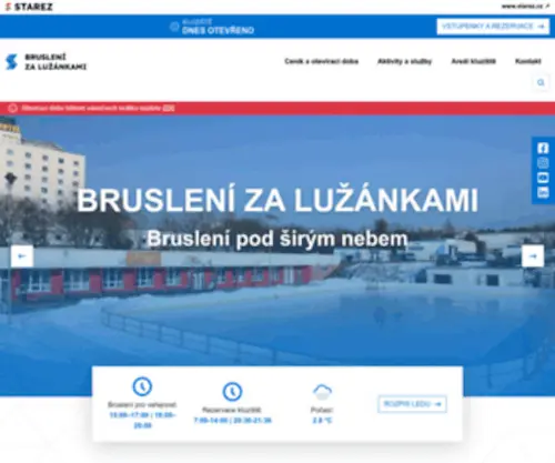 Bruslenizaluzankami.cz(Bruslení pod širým nebem) Screenshot