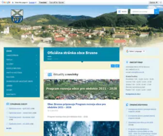 Brusno.sk(Úvod) Screenshot