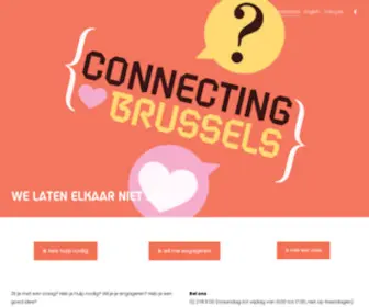 Brusselshelps.be(Connecting Brussels) Screenshot