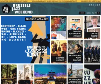 Brusselsjazzweekend.be(Brussels Jazz Weekend 2022) Screenshot