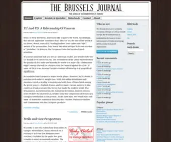 Brusselsjournal.com(The Brussels Journal) Screenshot