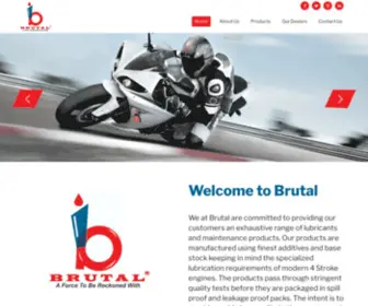 Brutal.co.in(Brutal oil India) Screenshot