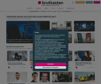 Brutkasten.com(Startup-News, Innovation und digitale Wirtschaft) Screenshot