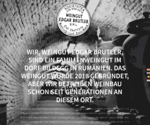 Brutler.com(Weingut Edgar Brutler) Screenshot