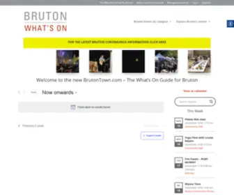 Brutontown.com(Bruton Town) Screenshot