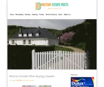 Brutonyurts.com(Brutony Estate Posts) Screenshot