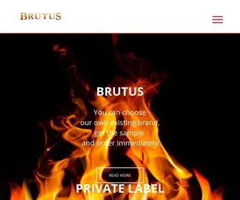 Brutus-Brand.com(BRUTUS) Screenshot