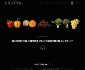 Brutyn.be(Import en export van groenten en fruit) Screenshot