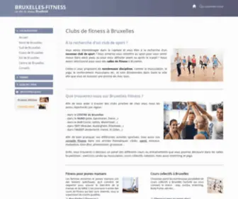 Bruxelles-Fitness.be(Fitness Bruxelles : clubs) Screenshot