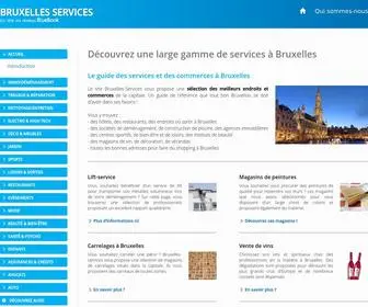 Bruxelles-Services.be(Profitez d'une sélection de prestataires et magasins bruxellois de confiance) Screenshot