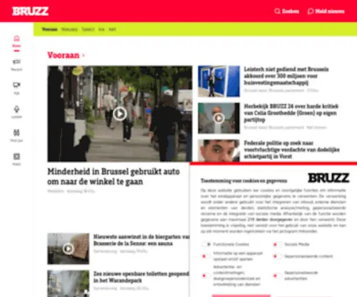 Bruzz.be(Nieuws uit Brussel en de beste cultuurtips) Screenshot