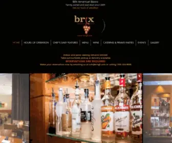 BRXGF.com(BRX American Bistro) Screenshot