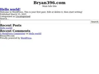 Bryan396.com(Main Info Site) Screenshot