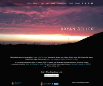 Bryanbeller.com(Bryan Beller) Screenshot