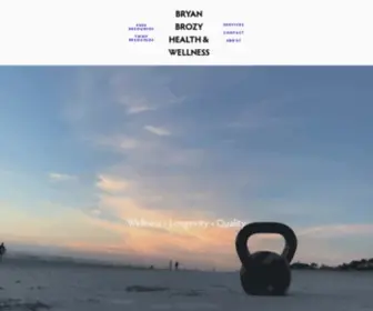 Bryanbrozypt.com(B.Well Physical Therapy & Wellness) Screenshot