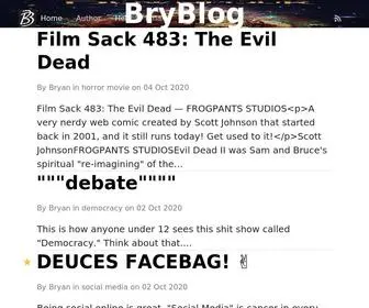 Bryanchandler.com(BryBlog) Screenshot