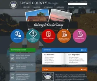Bryancountyga.org(Bryan County) Screenshot