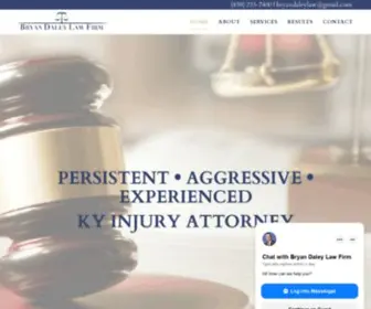 Bryandaleylawfirm.com(Bryan Daley Law Firm) Screenshot