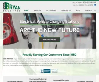 Bryanelectricco.com(Commercial/Industrial Electrical Vehicle Charging & Installations) Screenshot