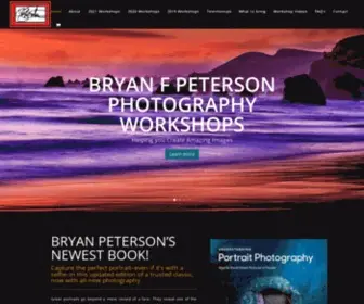 Bryanfpetersonphotoworkshops.com(Bryan Peterson Workshop) Screenshot