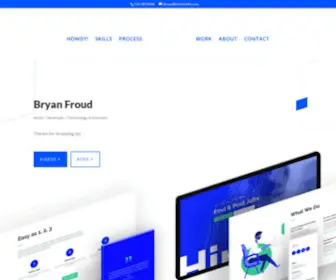 Bryanfroud.com(Bryan Froud) Screenshot