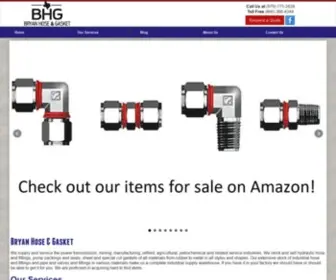 Bryanhose.com(Bryan Hose and Gasket Home) Screenshot