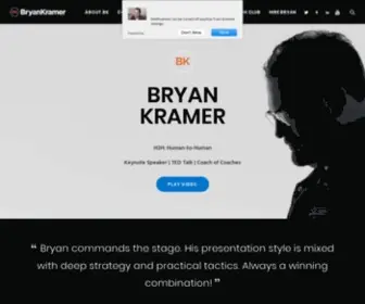 Bryankramer.com(Bryan Kramer) Screenshot