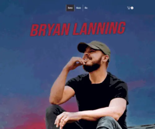 Bryanlanningmusic.com(Bryan Lanning) Screenshot