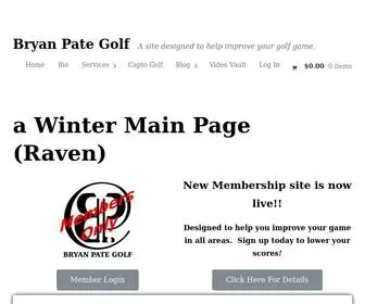 Bryanpategolf.com(Click Here to Visit the Video Vault Member Login New Membership site) Screenshot