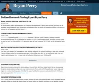 Bryanperryinvesting.com(Investment Expert Bryan Perry) Screenshot