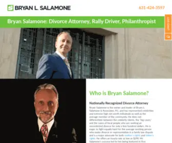 Bryansalamone.com(Melville Law Firm) Screenshot