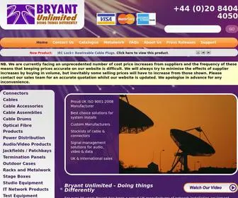 Bryant-Unlimited.co.uk(Bryant Unlimited) Screenshot