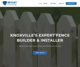 Bryantfence.com(Knoxville Fence Company) Screenshot