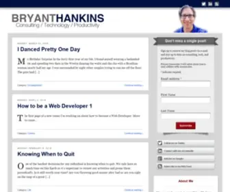 Bryanthankins.com(Everyday Excellence) Screenshot