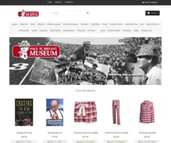 BryantmuseumStore.com(Paul W) Screenshot