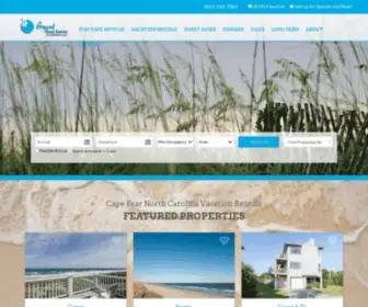 Bryantre.com(Wrightsville beach rentals) Screenshot