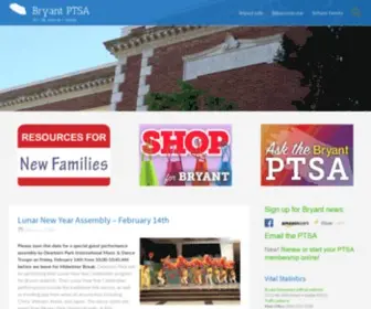 Bryantschool.org(Bryant PTSA) Screenshot