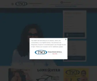 Bryantso.com(Texas State Optical) Screenshot