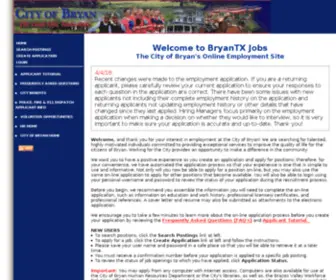 BryantXjobs.com(The Online Employment System) Screenshot