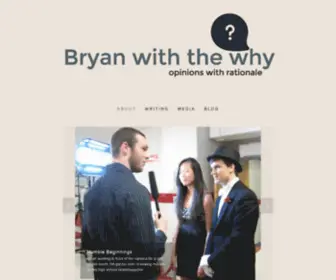 Bryanwiththewhy.com(Bryan with the Why) Screenshot