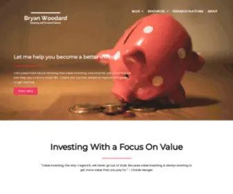 Bryanwoodard.com(Research and musings on investing) Screenshot