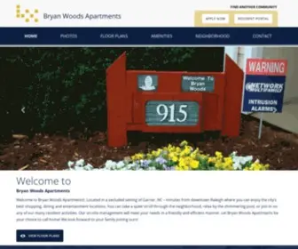 Bryanwoods-APTS.com(Bryan Woods Apartments) Screenshot