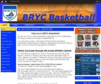 BRYcbasketball.org(BRYC Basketball) Screenshot