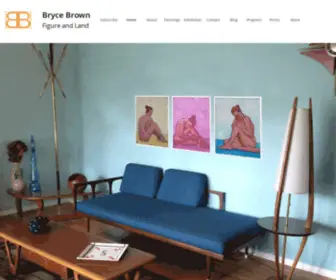 BRycebrownart.com(Contemporary Figurative Art) Screenshot