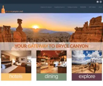 BRycecanyon.net(Your Gateway to Bryce Canyon in Southen Utah) Screenshot