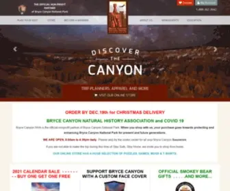 BRycecanyon.org(Natural History Association) Screenshot